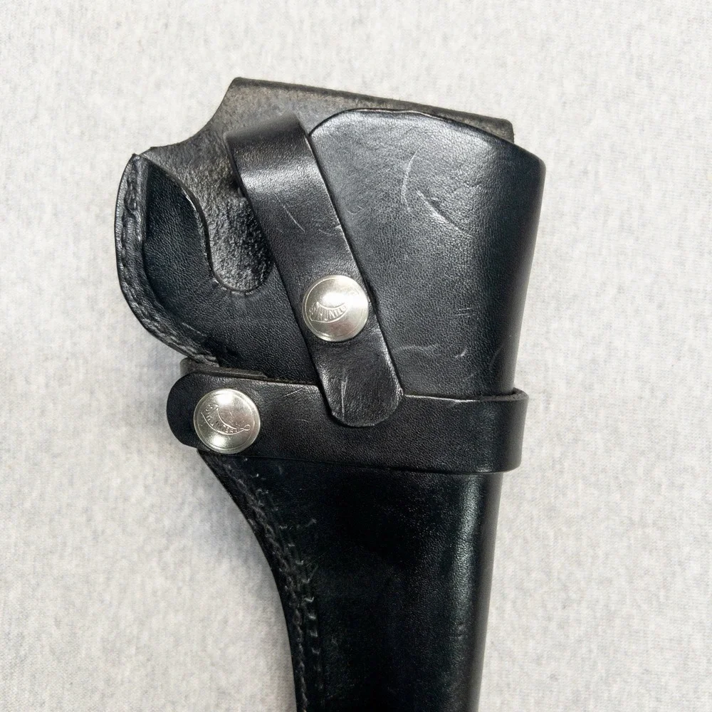 Vtg Hunter 1100B 9 Black Leather Holster Hunting‎ Shooting Sports Tactical